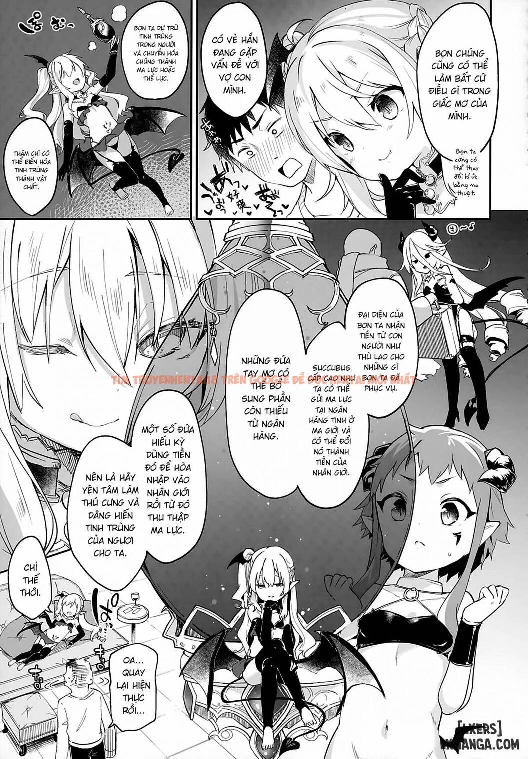 Trang truyện 6 trong truyện tranh Boku Wa Chiisana Succubus No Shimobe - Chap 3 - lxmanga.org