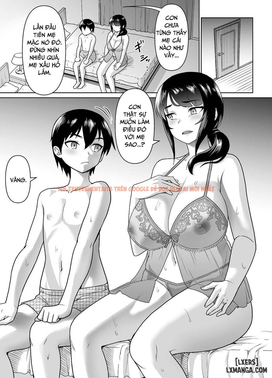 Trang truyện 24 trong truyện tranh Mẹ Con Có Thể Có Mối Quan Hệ Loạn Luân Không? - One Shot - hentai24h.pro