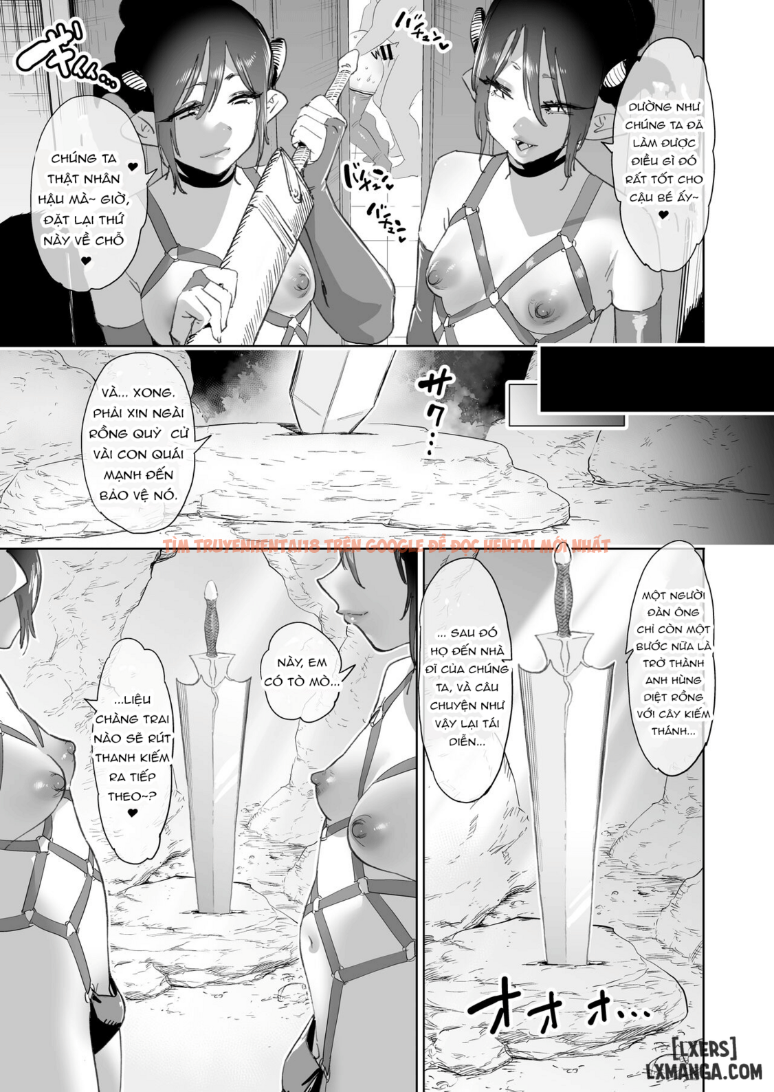 Xem ảnh 44 trong truyện hentai Boukensha Ha Mesuiki Suru Hodo Tsuyoku Naru Ga Baka Ni Naru Ken Wo Te Ni Ireta ! - chap 2 - hentaitvn.net