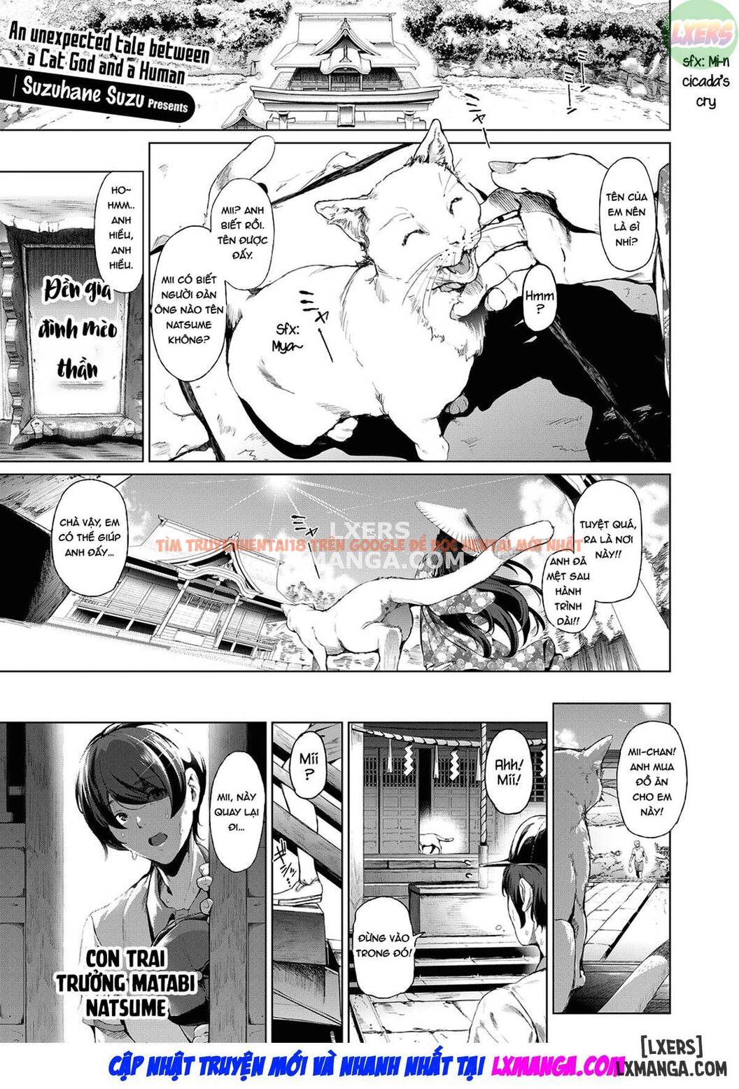 Trang truyện 3 trong truyện tranh Boy Meets Cat Goddess - Chapter 1 - zhentaivn.pro