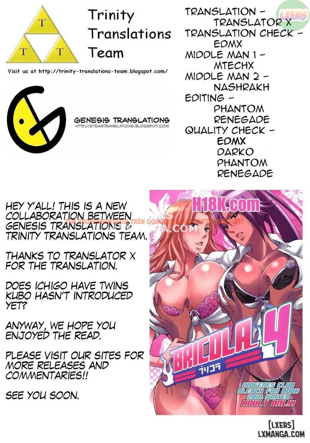 Trang truyện 31 trong truyện tranh Bricola 4 - One Shot - hentai24h.pro