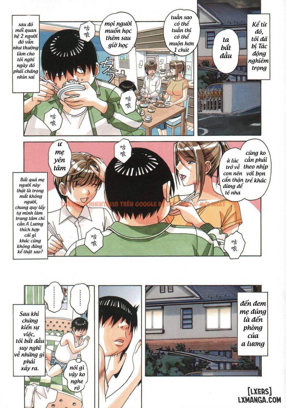 Trang truyện 10 trong truyện tranh Trò Chơi Tình Dục Với Con Trai - One Shot - lxmanga.org