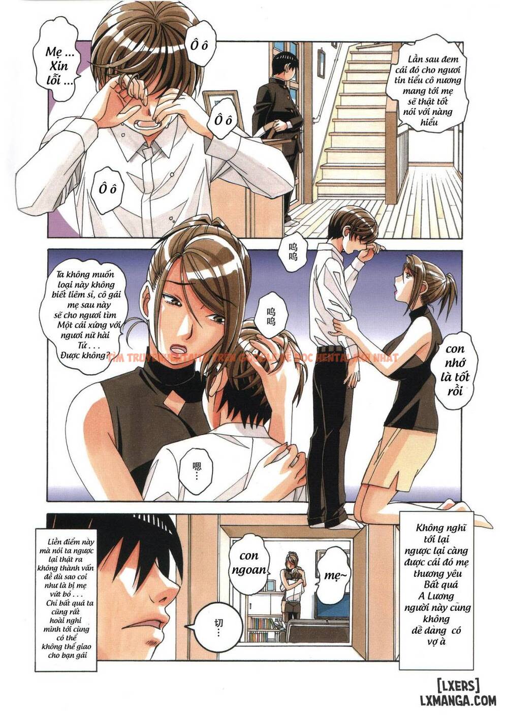 Trang truyện 7 trong truyện tranh Trò Chơi Tình Dục Với Con Trai - One Shot - lxmanga.org