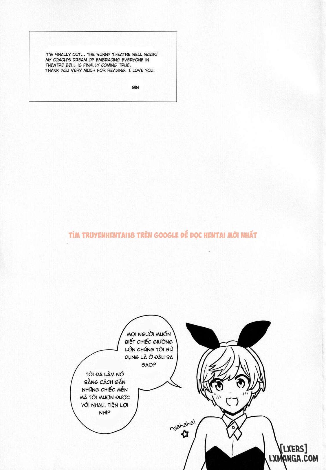 Trang truyện 15 69d276769b5e2 trong truyện tranh Bunnyclub Campanella - One Shot Fix lỗi - www.lxmanga.org