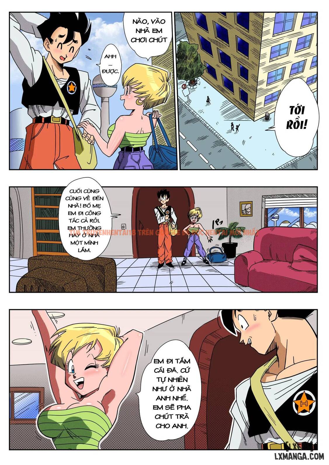 Xem ảnh 4 trong truyện hentai Cặc Hóa Siêu Xayda Đại Chiến Với Những Cái Lồn Xinh - Chapter 1: Đẹp trai khoai to thì gái tự bu đến (Không che + Có màu) - hentaitvn.net