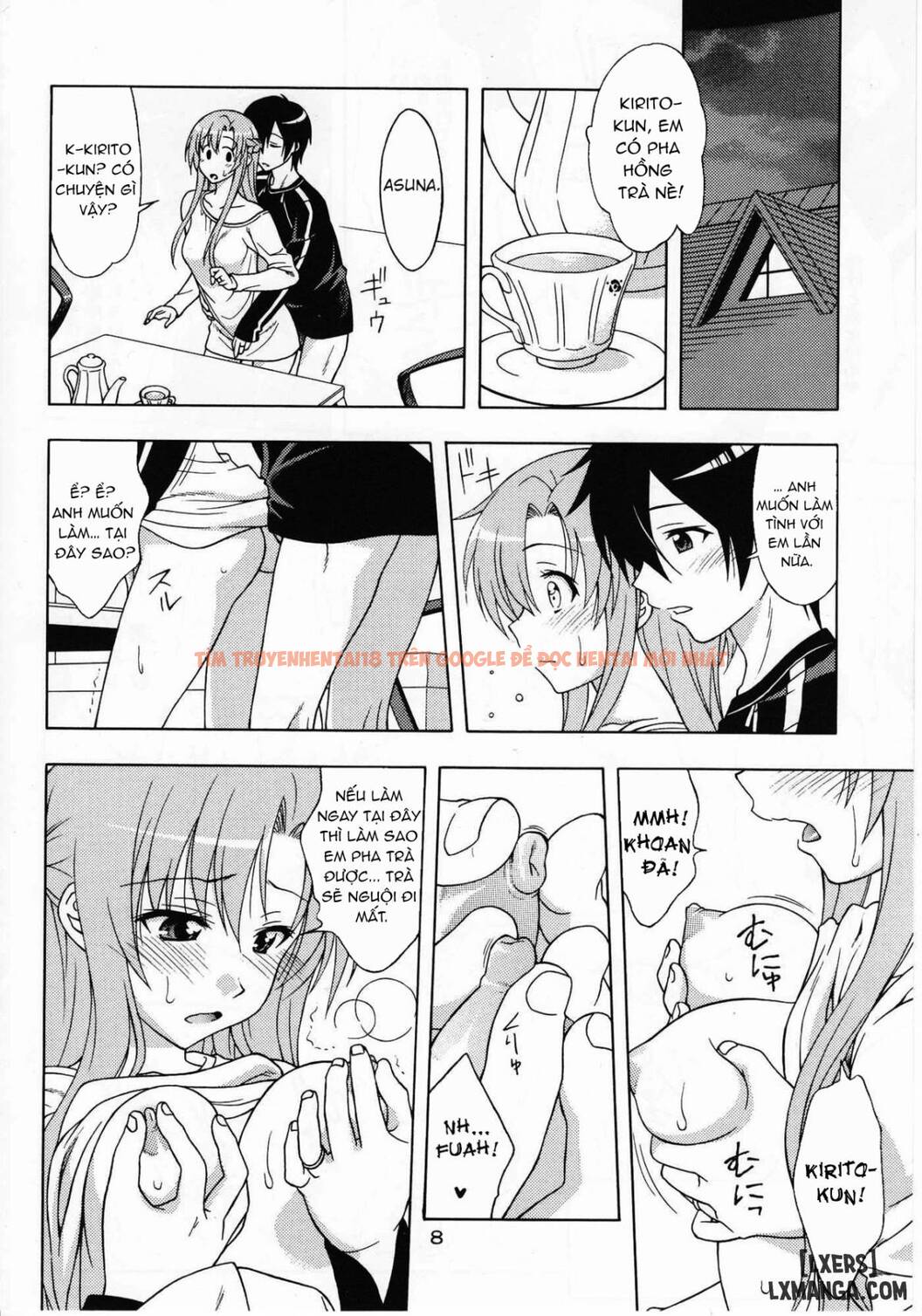 Trang truyện 7 trong truyện tranh Asuna Và Chiếc Lồng Niềm Vui - One Shot - hentai24h.pro