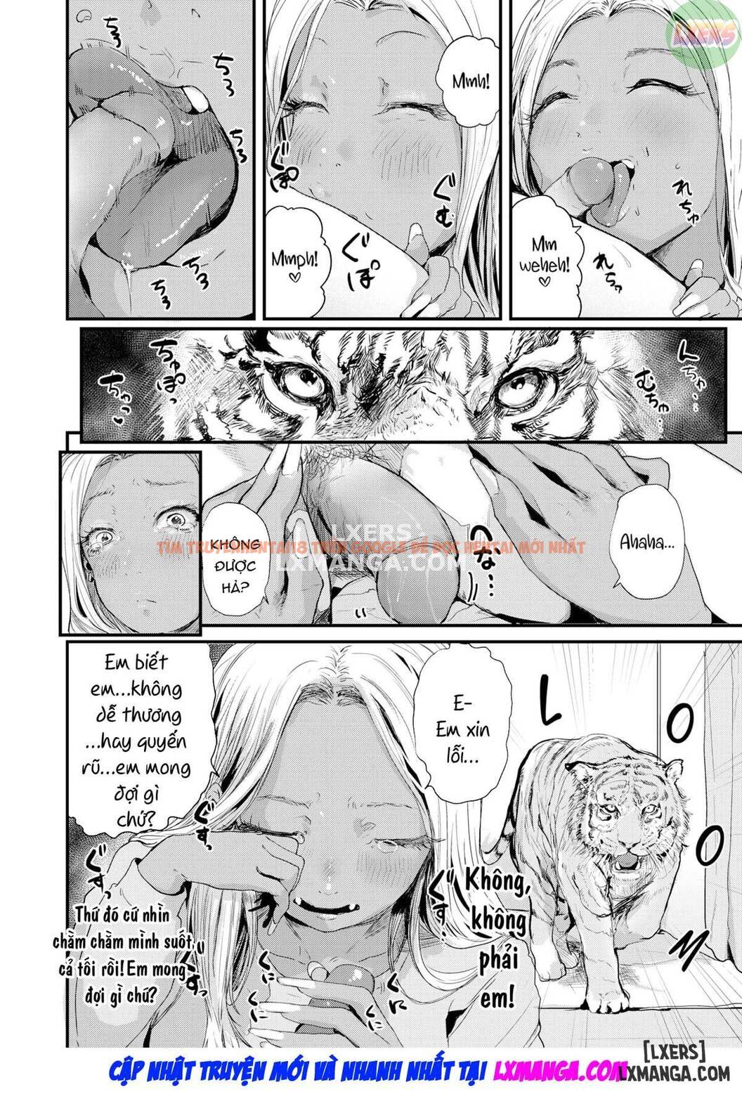 Trang truyện 10 trong truyện tranh Muốn Bắt Cọp Thì Phải Vào Hang - One Shot - hentai24h.pro