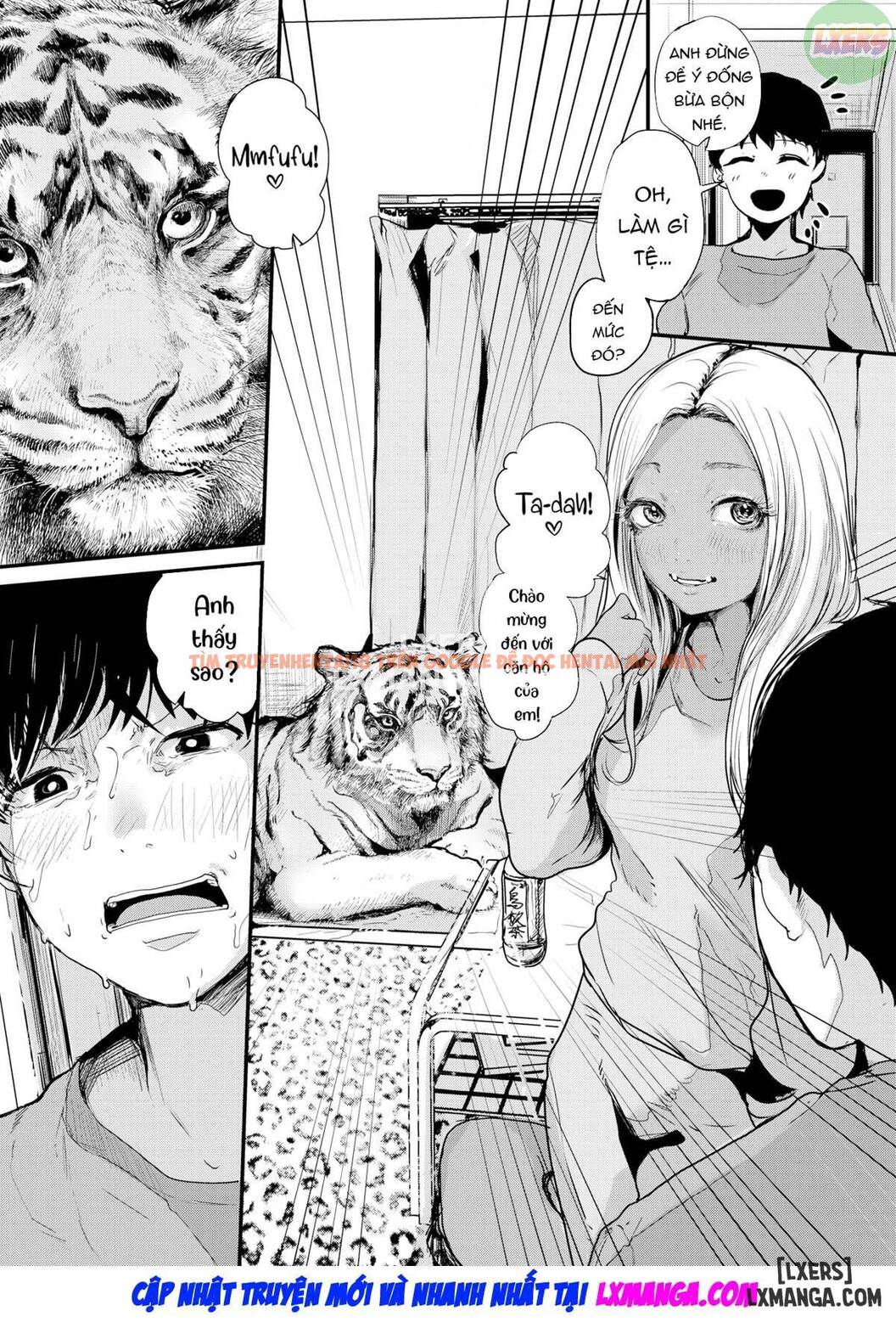 Trang truyện 5 trong truyện tranh Muốn Bắt Cọp Thì Phải Vào Hang - One Shot - hentai24h.pro