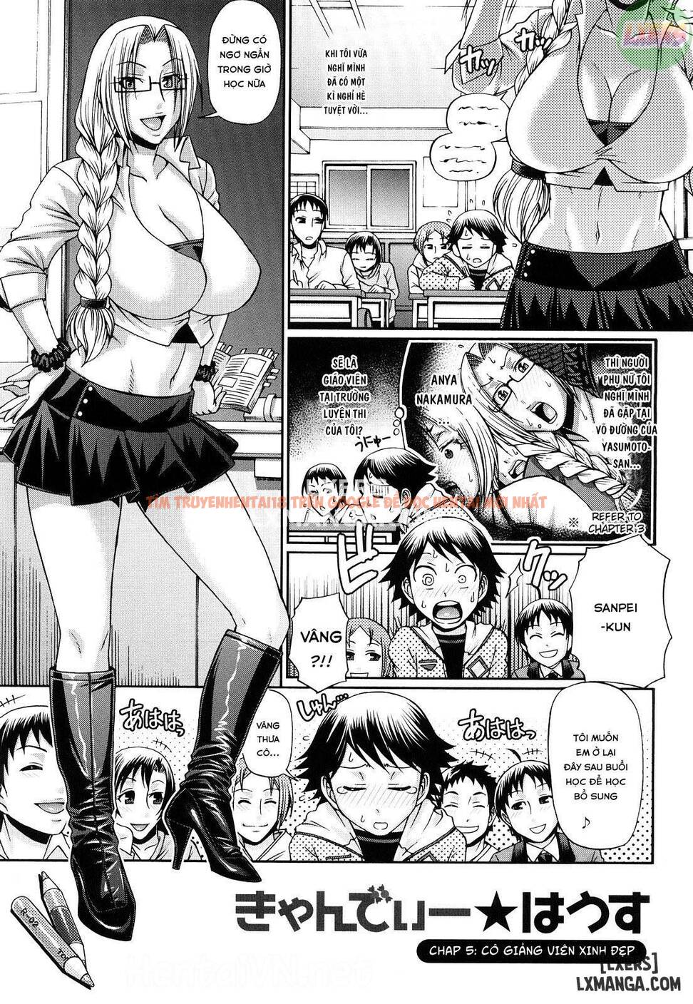 Trang truyện 3 trong truyện tranh Ngôi Nhà Bánh Kẹo - Chap 5 - lxmanga.org