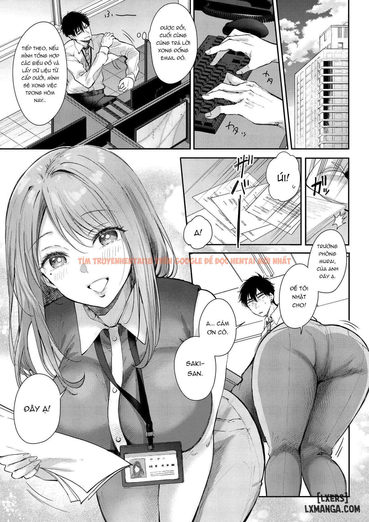 Trang truyện page_003 trong truyện tranh Cấp Dưới Ngây Thơ Vắt Cực Khô Tôi T-t - Peak romcom oneshot - lxmanga.org