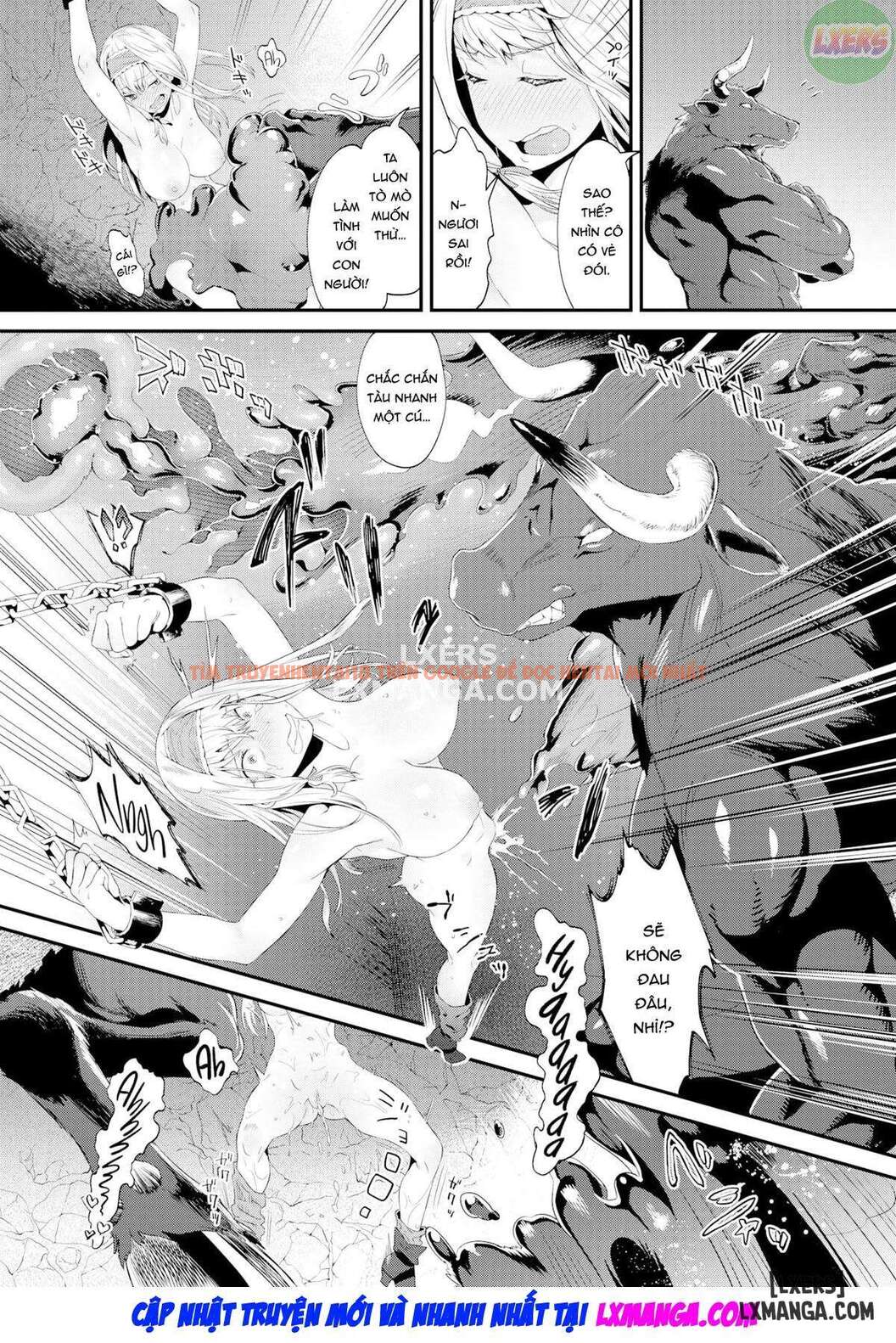 Xem ảnh 14 trong truyện hentai Xiềng Xích Mỹ Nữ Cho Quái Vật - One Shot - hentaitvn.net