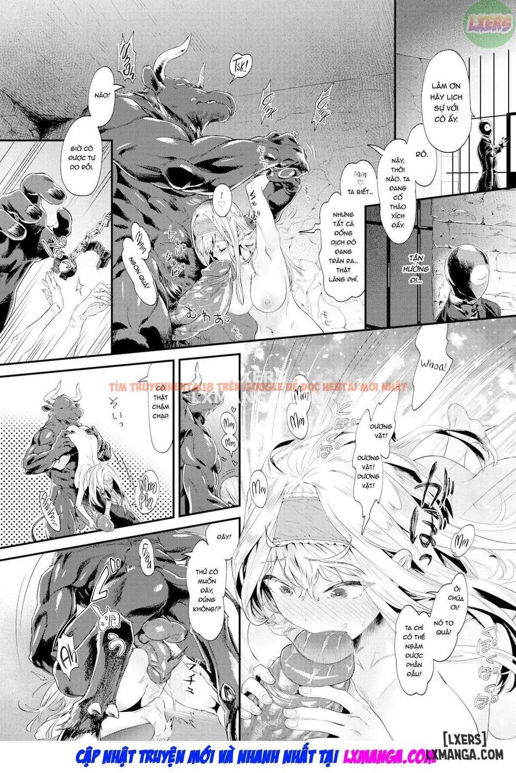 Xem ảnh 18 trong truyện hentai Xiềng Xích Mỹ Nữ Cho Quái Vật - One Shot - hentaitvn.net
