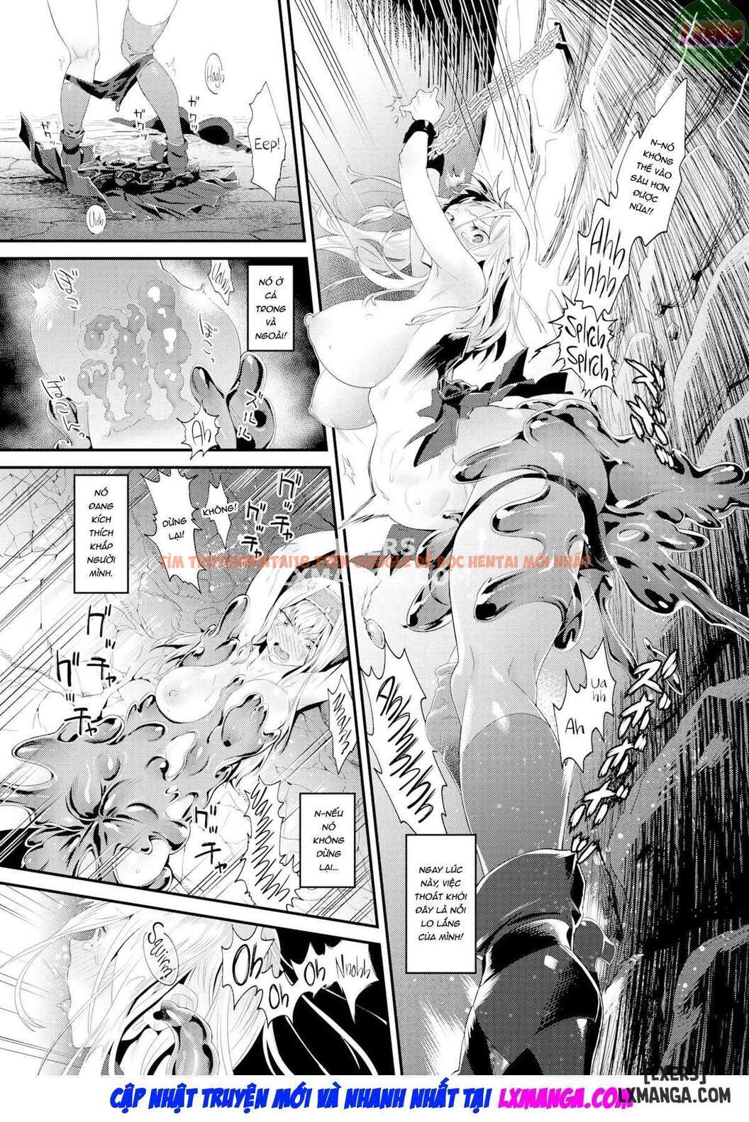 Xem ảnh 9 trong truyện hentai Xiềng Xích Mỹ Nữ Cho Quái Vật - One Shot - hentaitvn.net