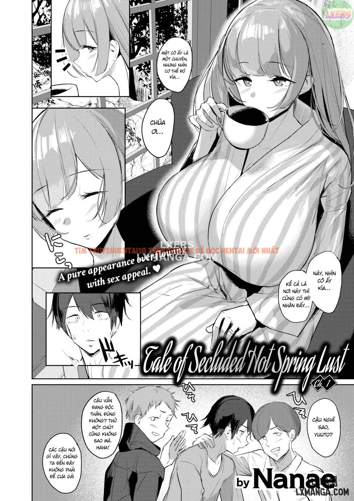 Trang truyện 1 trong truyện tranh Câu Chuyện Dục Vọng Về Suối Nước Nóng Hẻo Lánh - Chap 1 - www.lxmanga.org