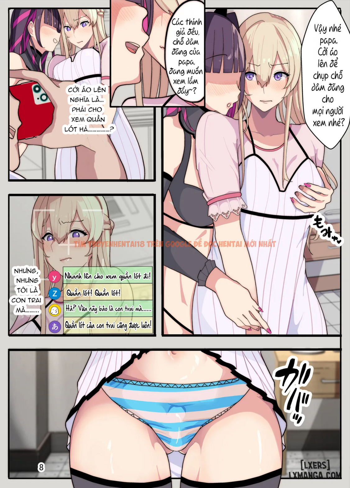 Xem ảnh page_010 trong truyện hentai Câu Chuyện Khi Tôi Cố Cứu Vợ Và Con gái, Nhưng Lại Bị Ép Giả Gái Rồi Cưỡng hiếp. - One Shot - hentaitvn.net