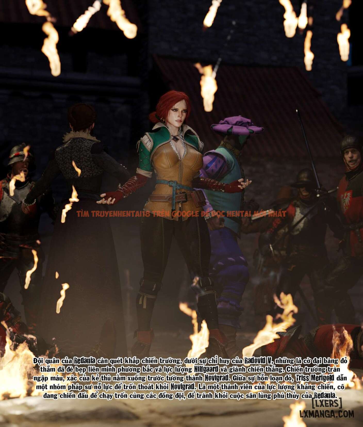 Trang truyện 1 69d0f1cf70c6d trong truyện tranh Câu Chuyện Nhỏ Về Triss Merigold - Chương 1 - www.lxmanga.org