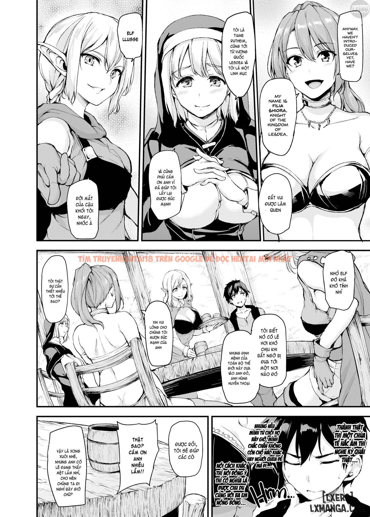Trang truyện 10 trong truyện tranh Câu Chuyện Về Harem Ở Dị Giới - Chapter 1 - hentai24h.pro