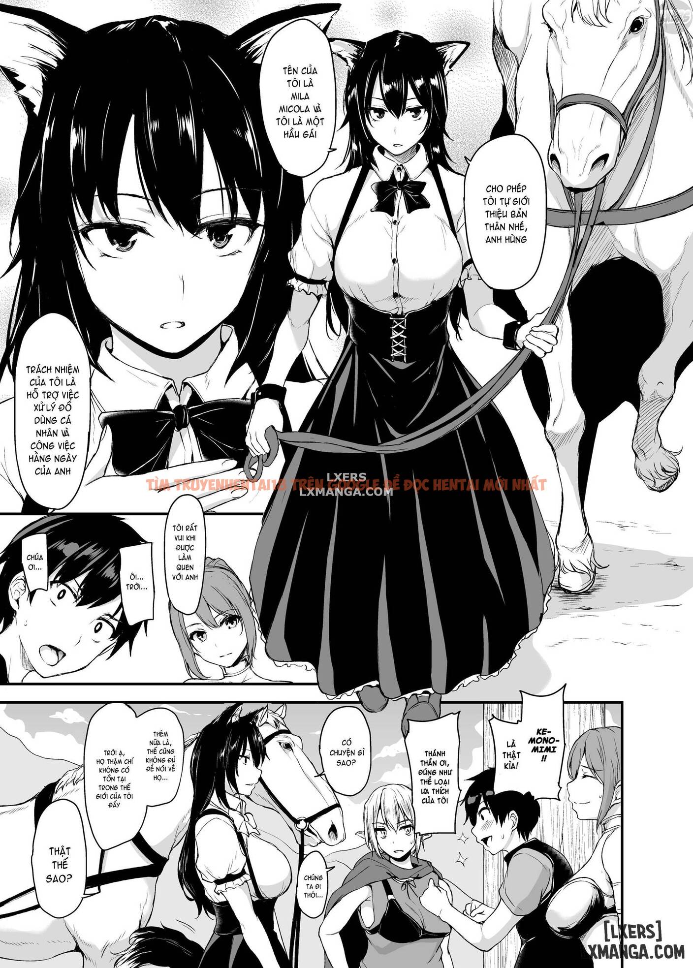 Trang truyện 3 trong truyện tranh Câu Chuyện Về Harem Ở Dị Giới - Chapter 2 - hentai24h.pro