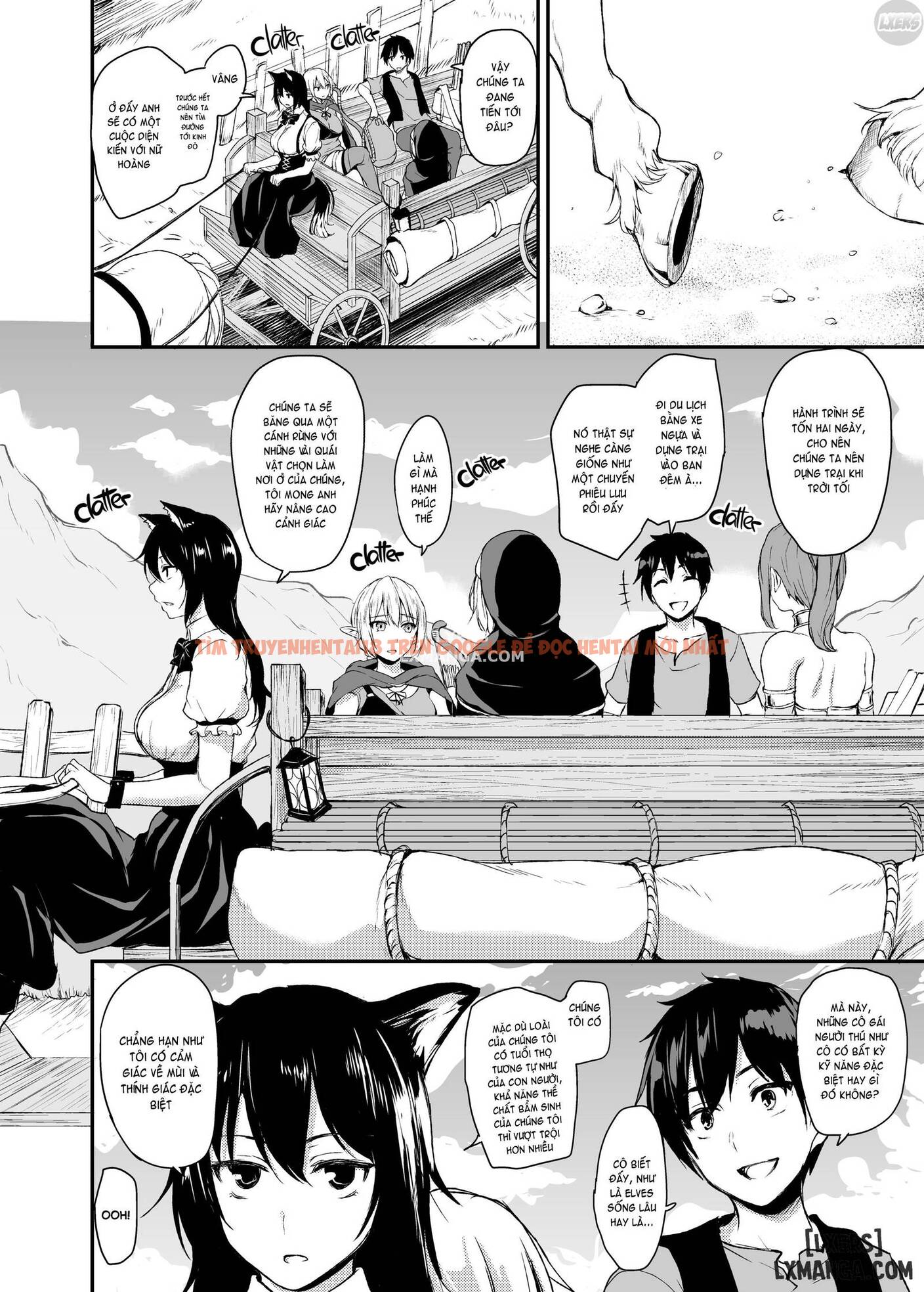 Trang truyện 4 trong truyện tranh Câu Chuyện Về Harem Ở Dị Giới - Chapter 2 - hentai24h.pro