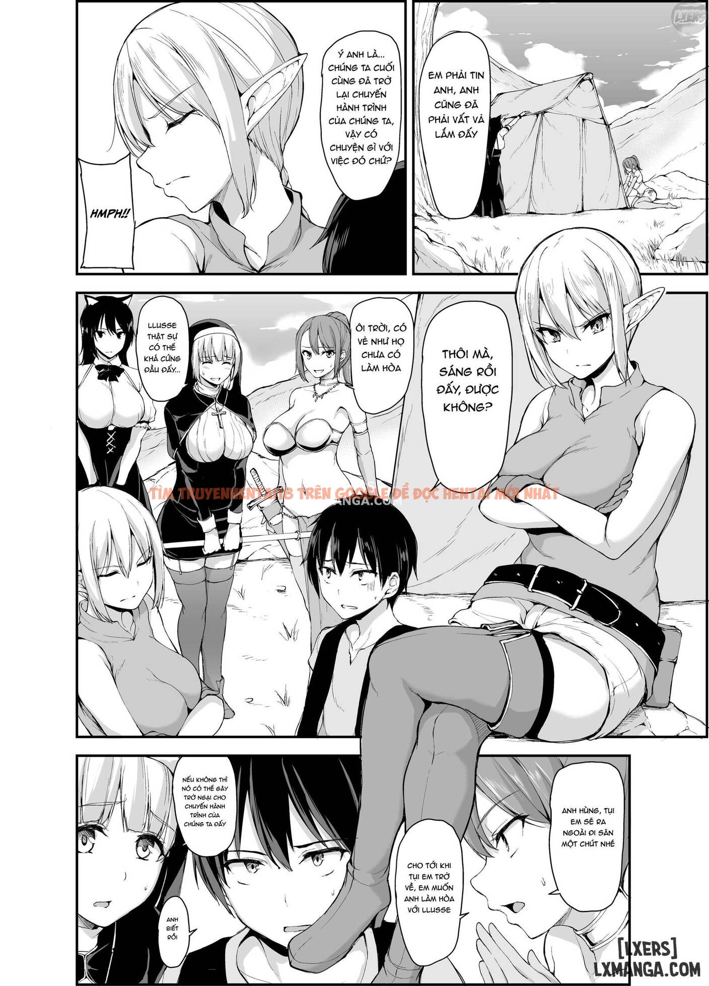 Trang truyện 4 trong truyện tranh Câu Chuyện Về Harem Ở Dị Giới - Chapter 4.5 - hentai24h.pro