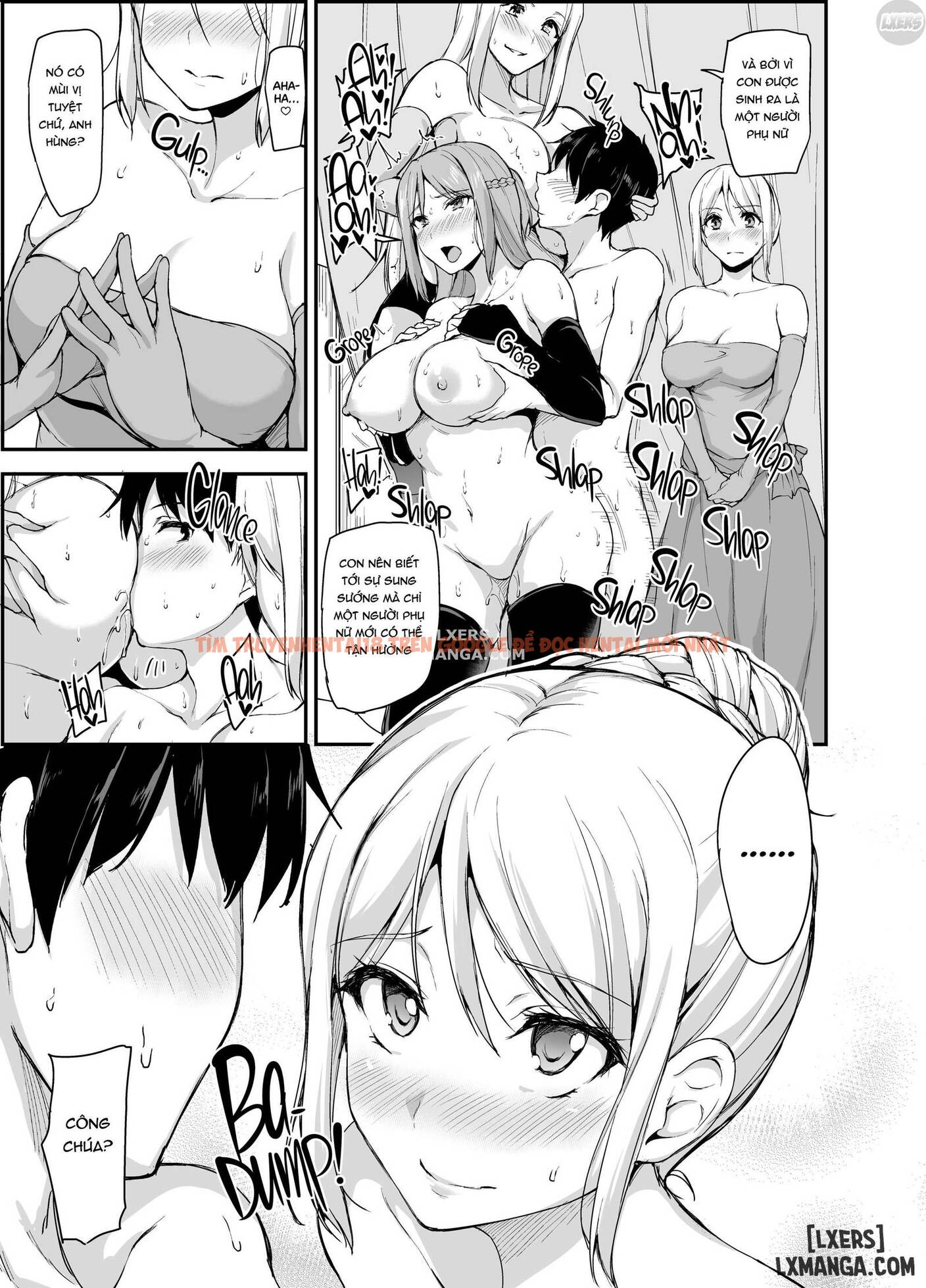 Trang truyện 36 trong truyện tranh Câu Chuyện Về Harem Ở Dị Giới - Chap 4 - lxmanga.org