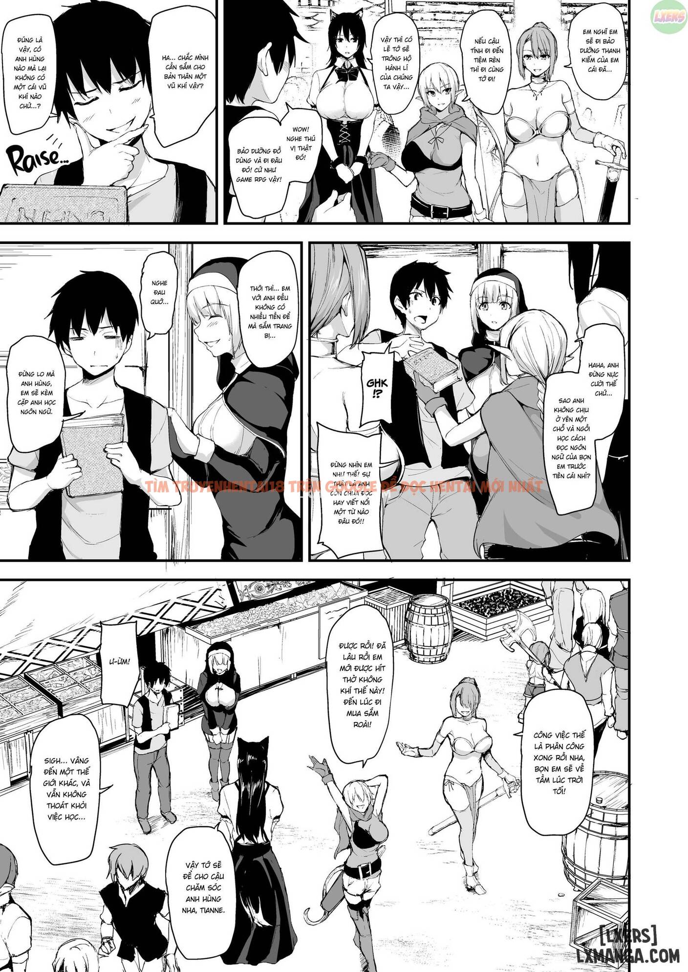 Trang truyện 6 trong truyện tranh Câu Chuyện Về Harem Ở Dị Giới - Chap 5 - lxmanga.org