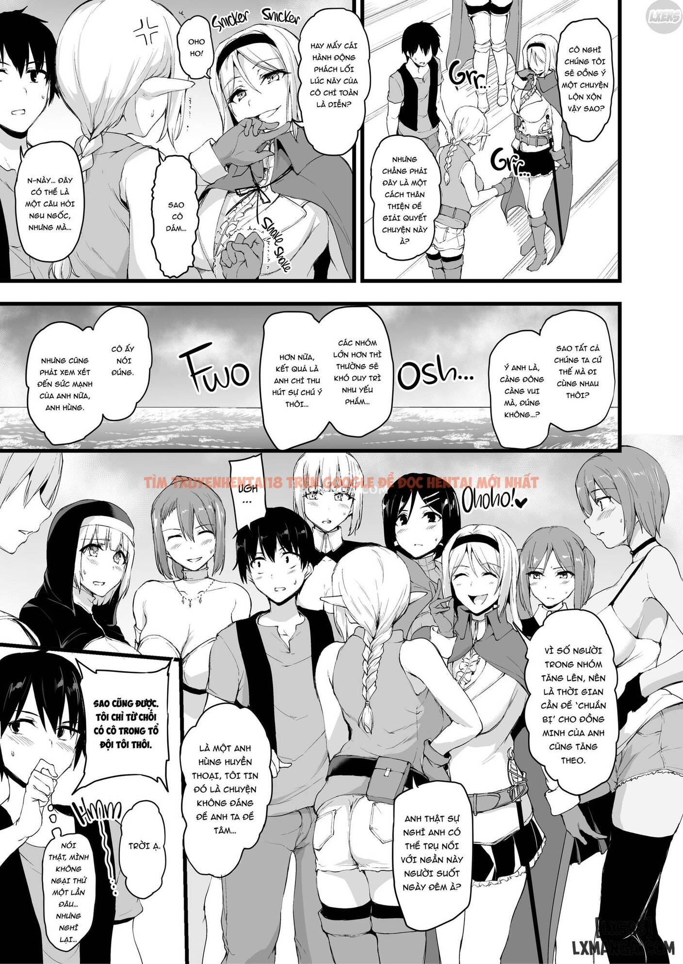 Trang truyện 14 trong truyện tranh Câu Chuyện Về Harem Ở Dị Giới - Chapter 6 - hentai24h.pro