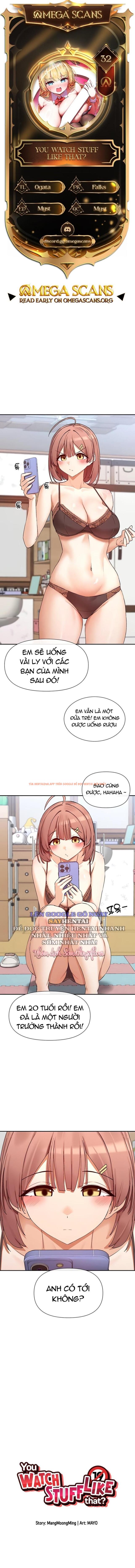 Xem ảnh Cậu Cũng Coi Mấy Thứ Như Vậy Sao - Chapter 32 - 1 - Truyenhentaiz.net