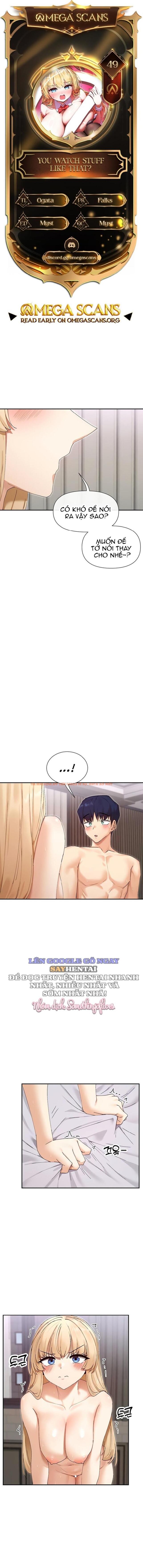 Xem ảnh Cậu Cũng Coi Mấy Thứ Như Vậy Sao - Chapter 49 - 1 - Truyenhentaiz.net