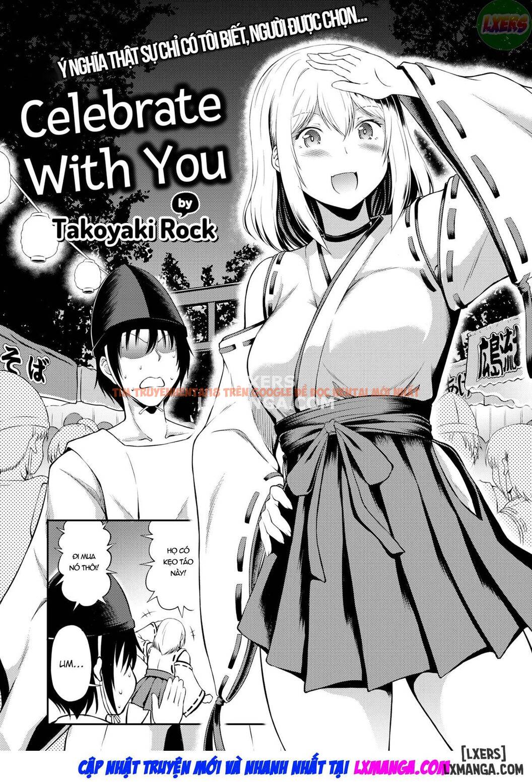 Trang truyện 4 trong truyện tranh Ăn Mừng Cùng Anh Yêu - One Shot - lxmanga.org