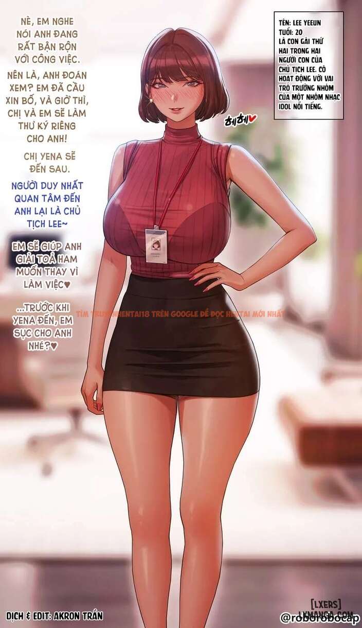 Trang truyện page_002 trong truyện tranh Ceo And Bodyguard – Cumback - Chap 15 Yeeun và Yena - lxmanga.org