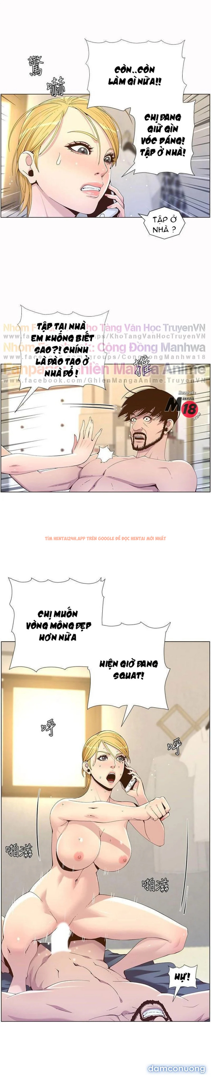 Trang truyện 18 trong truyện tranh Cha Dượng - Chapter 87 - truyenhentai18.net