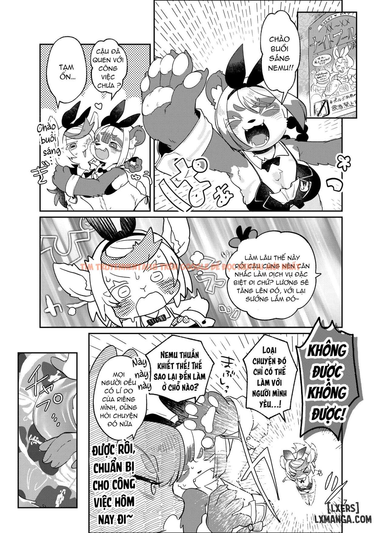 Xem ảnh page_007 trong truyện hentai Chào Mừng Quý Khách Đến Với Quán Bar Thỏ Bay Bổng - One Shot - hentaitvn.net