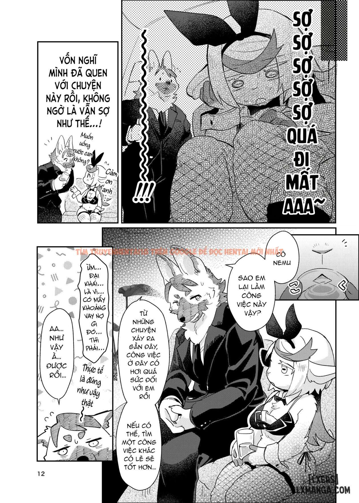 Xem ảnh page_012 trong truyện hentai Chào Mừng Quý Khách Đến Với Quán Bar Thỏ Bay Bổng - One Shot - hentaitvn.net