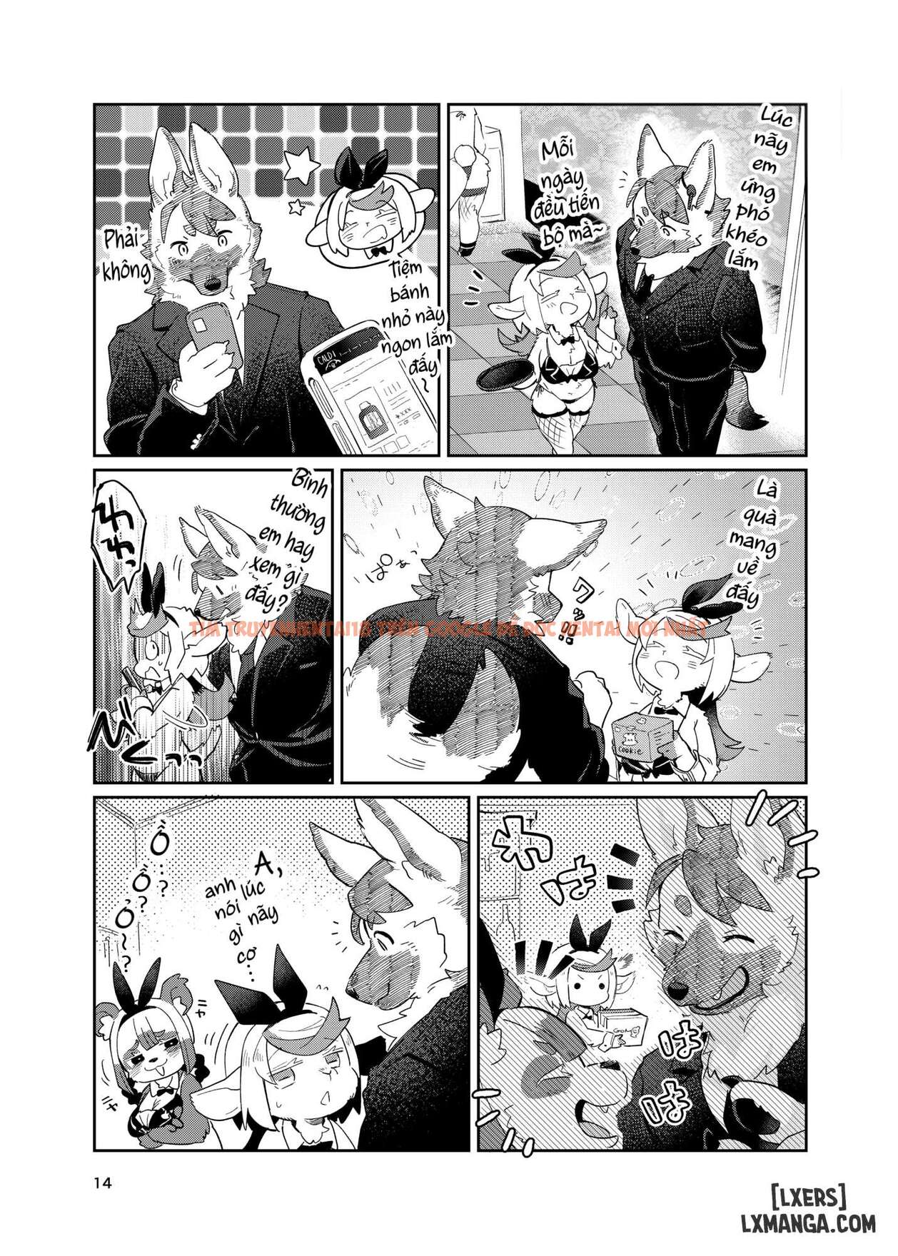 Xem ảnh page_014 trong truyện hentai Chào Mừng Quý Khách Đến Với Quán Bar Thỏ Bay Bổng - One Shot - hentaitvn.net