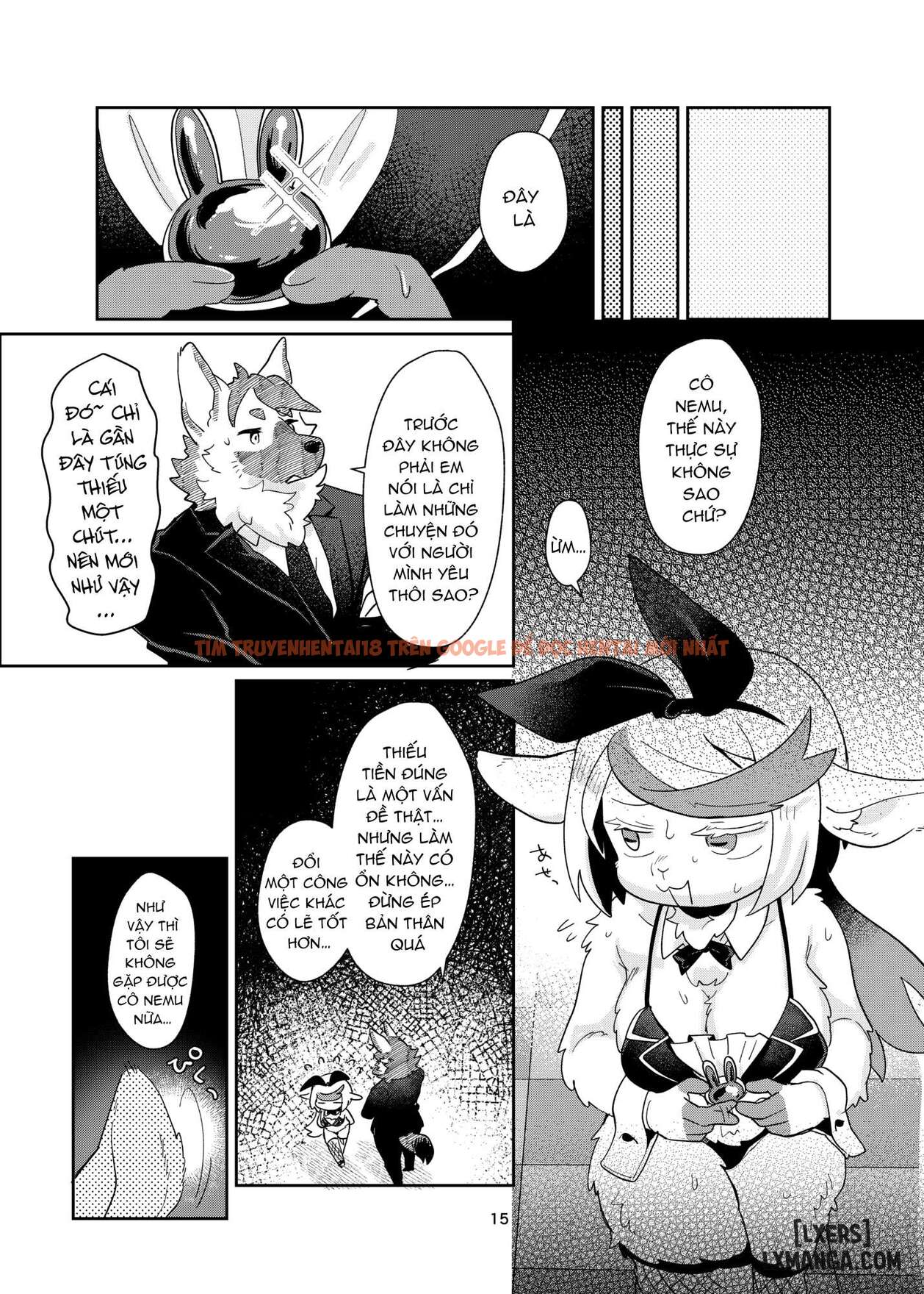 Xem ảnh page_015 trong truyện hentai Chào Mừng Quý Khách Đến Với Quán Bar Thỏ Bay Bổng - One Shot - hentaitvn.net