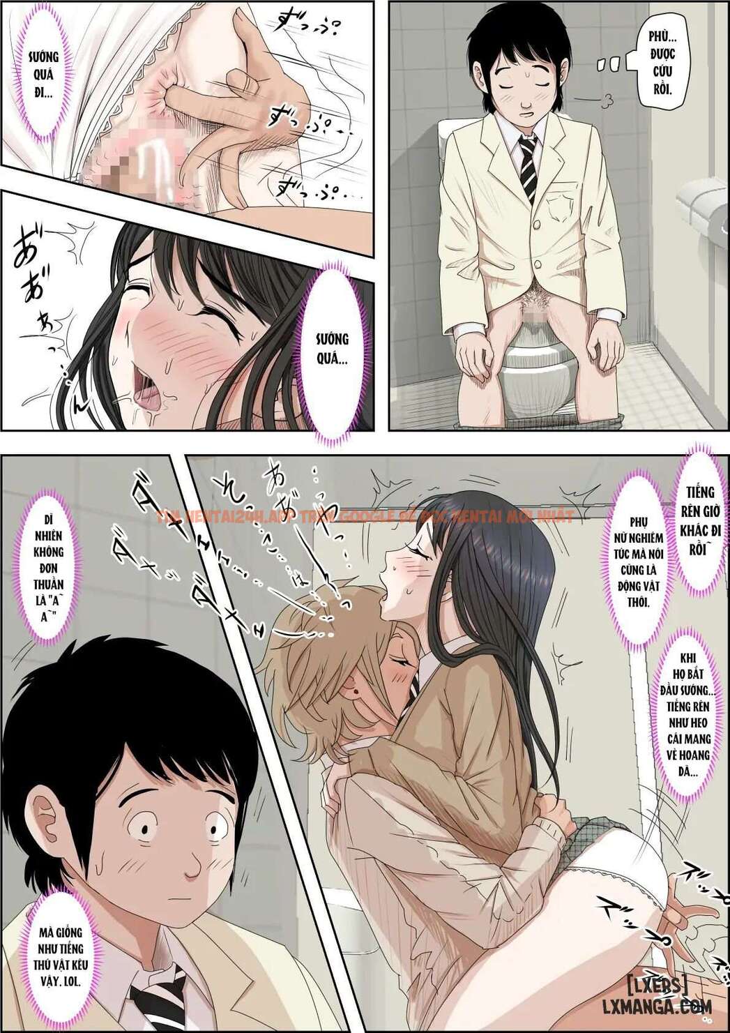 Xem ảnh 10 69247e00dd0e4 trong truyện hentai Charao Ni Netorare - Vol 3 Restroom - hentaitvn.net