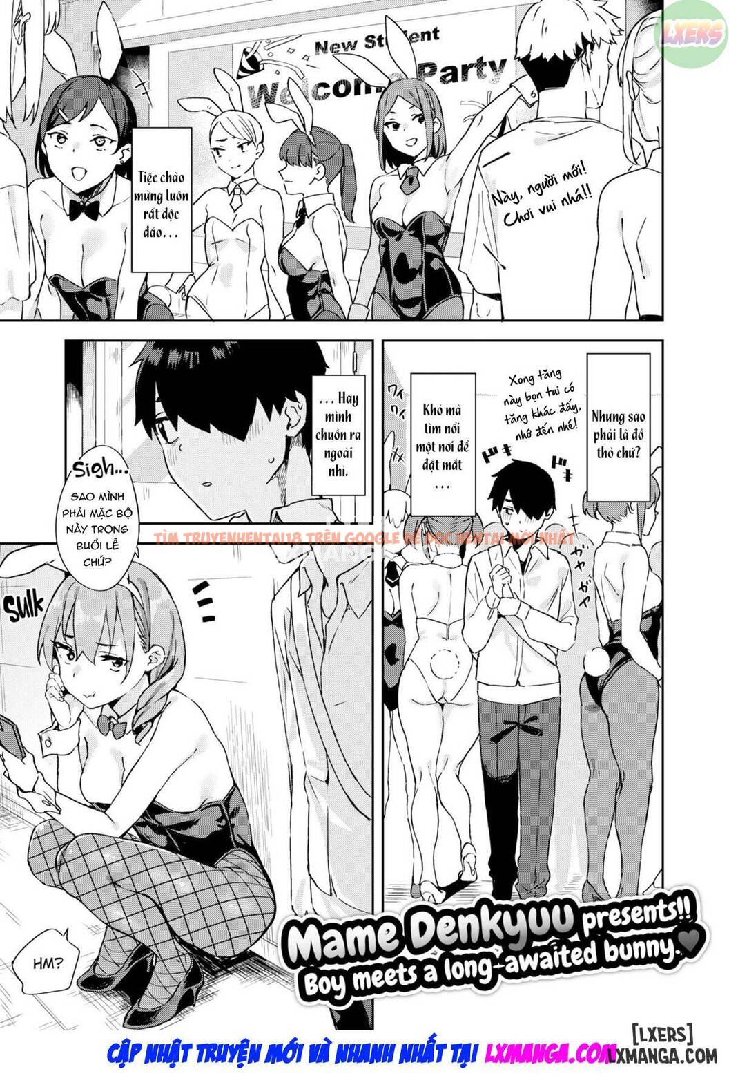 Trang truyện 3 trong truyện tranh Chase The Rabbit - One Shot - lxmanga.org