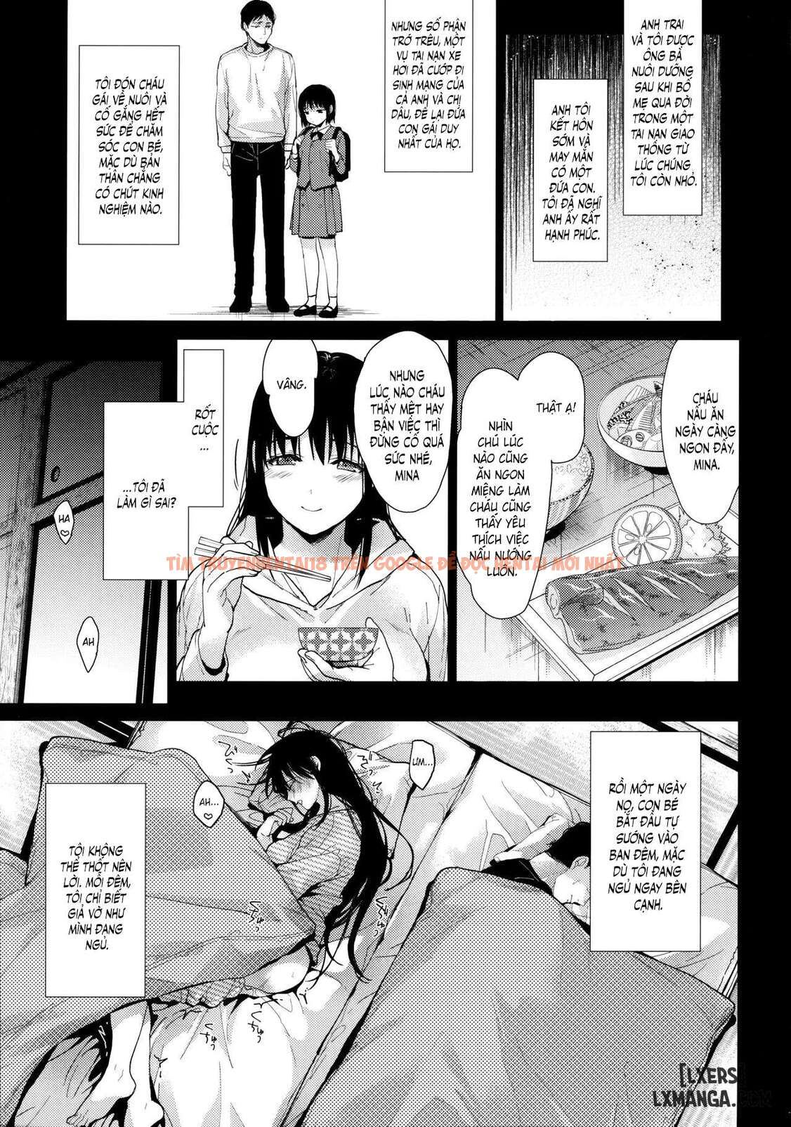 Trang truyện page_004 trong truyện tranh Cháu Chỉ Có Mình Chú Thôi - Chap 1 - lxmanga.org