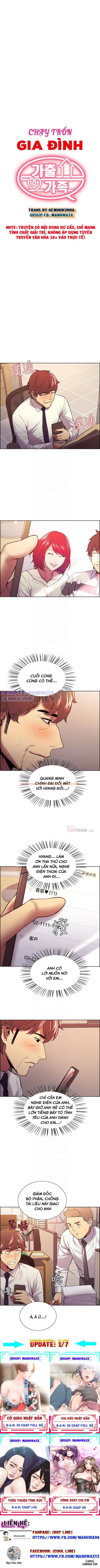 Xem ảnh Chạy Trốn Gia Đình - Chapter 61 - 2 - HentaiTruyen.fun