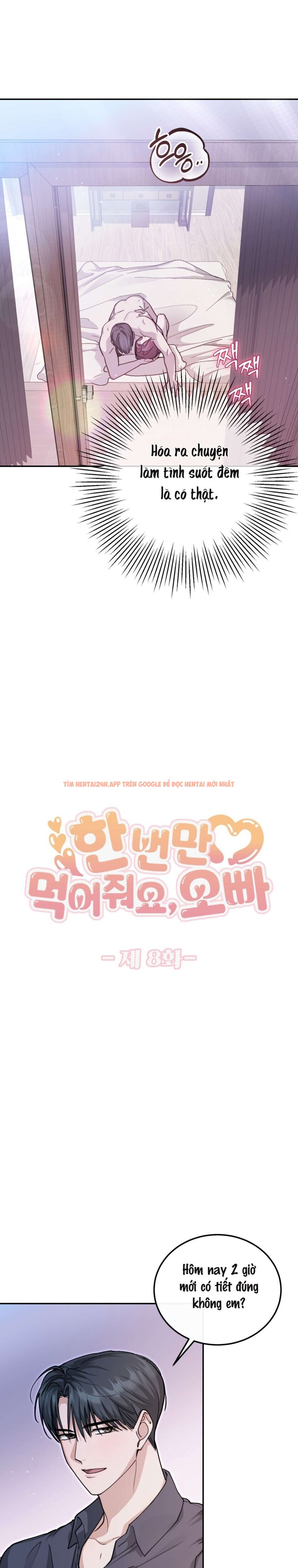 Xem ảnh Chỉ Ăn Một Lần Thôi Nhé Oppa - Chapter 8 - 2 0 - Truyenhentaiz.net