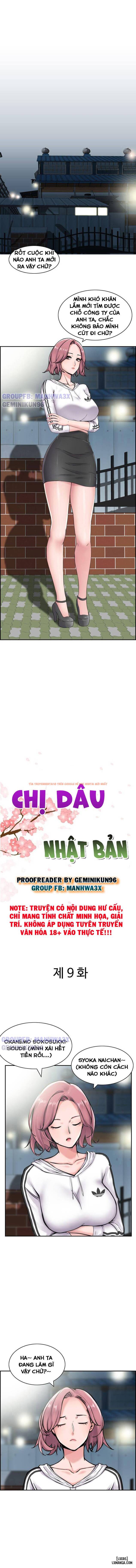 Trang truyện 1 trong truyện tranh Chị Dâu Nhật Bản - Chap 9 - www.lxmanga.org