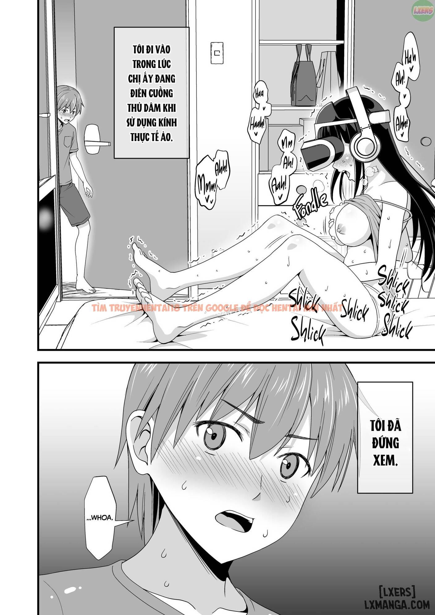 Trang truyện 4 trong truyện tranh Chị Kế Tôi Đã Thủ Dâm Trong Vr - One Shot - www.lxmanga.org
