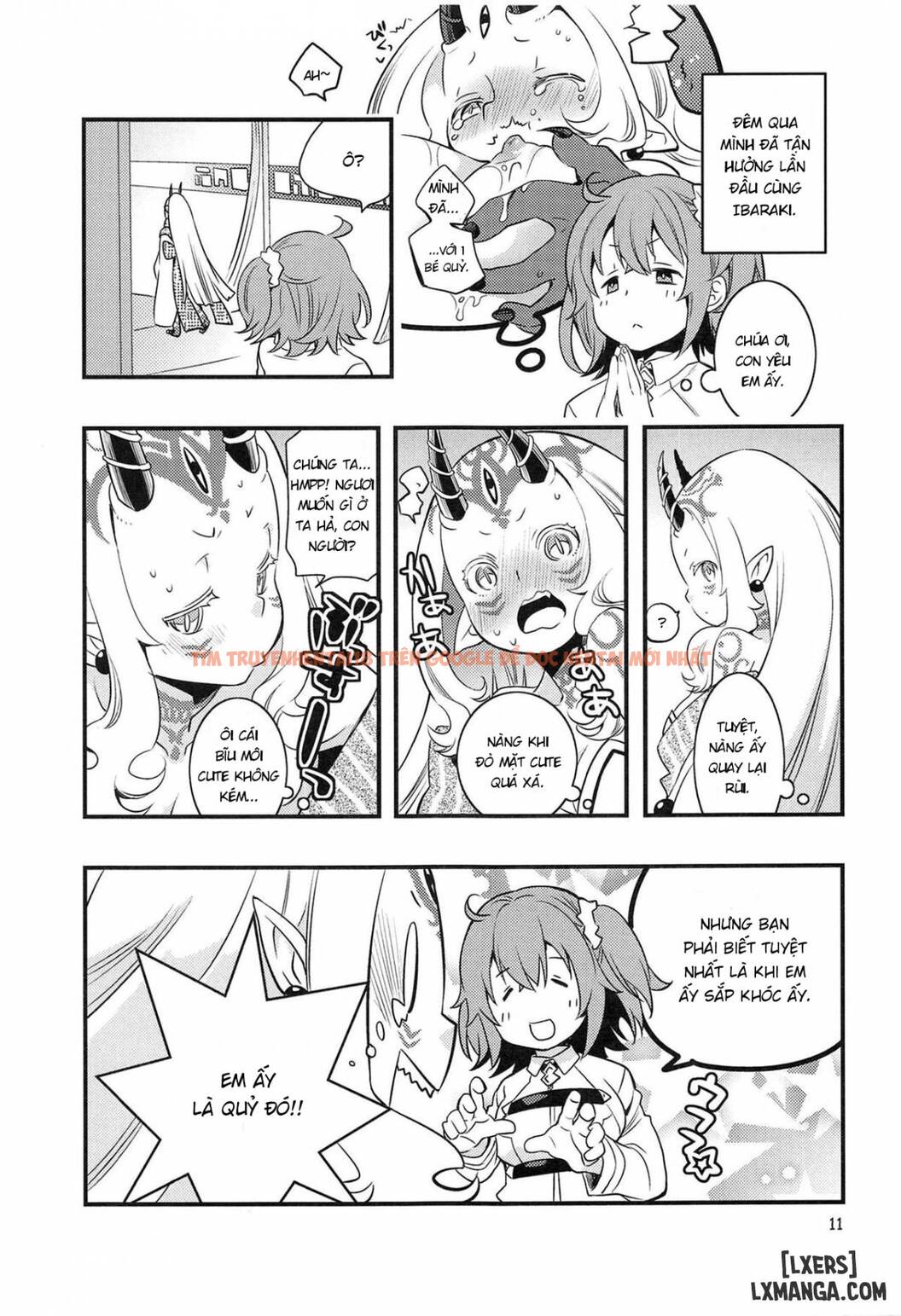 Xem ảnh 9 trong truyện hentai Chi No Hate De Oni To Warau - One Shot - hentaitvn.net