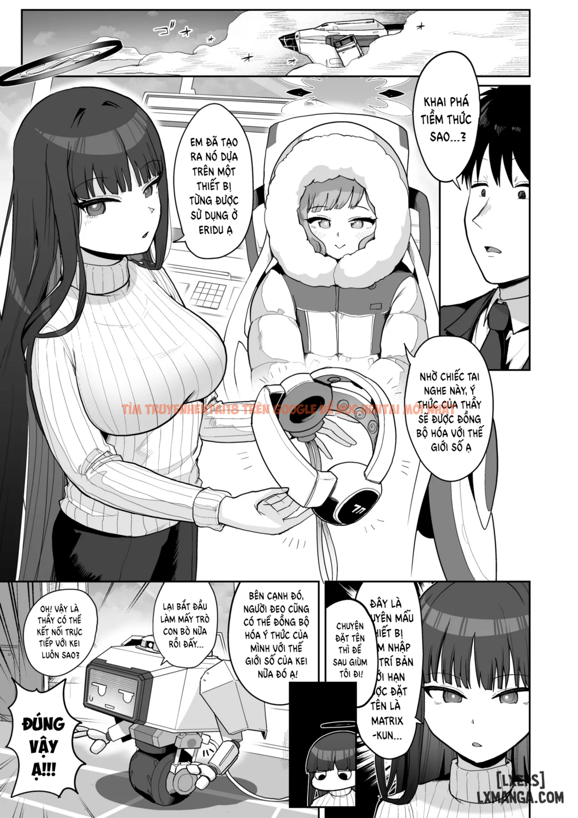 Xem ảnh page_004 trong truyện hentai Chìa Khóa Đến Tình Yêu Nơi Vũ Trụ Số - Chương 1: Em muốn cảm nhận hơi ấm nơi người giữa những số 0 và 1 - www.hentaitvn.net