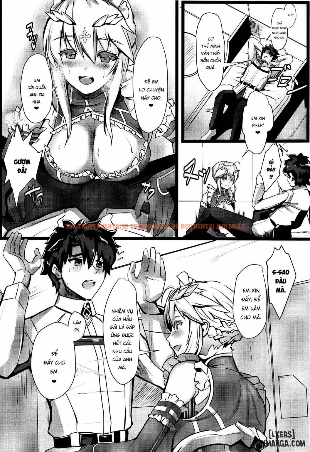 Xem ảnh 8 trong truyện hentai Chichiue Maid Gohoushi Kyouka Quest - One Shot - hentaitvn.net