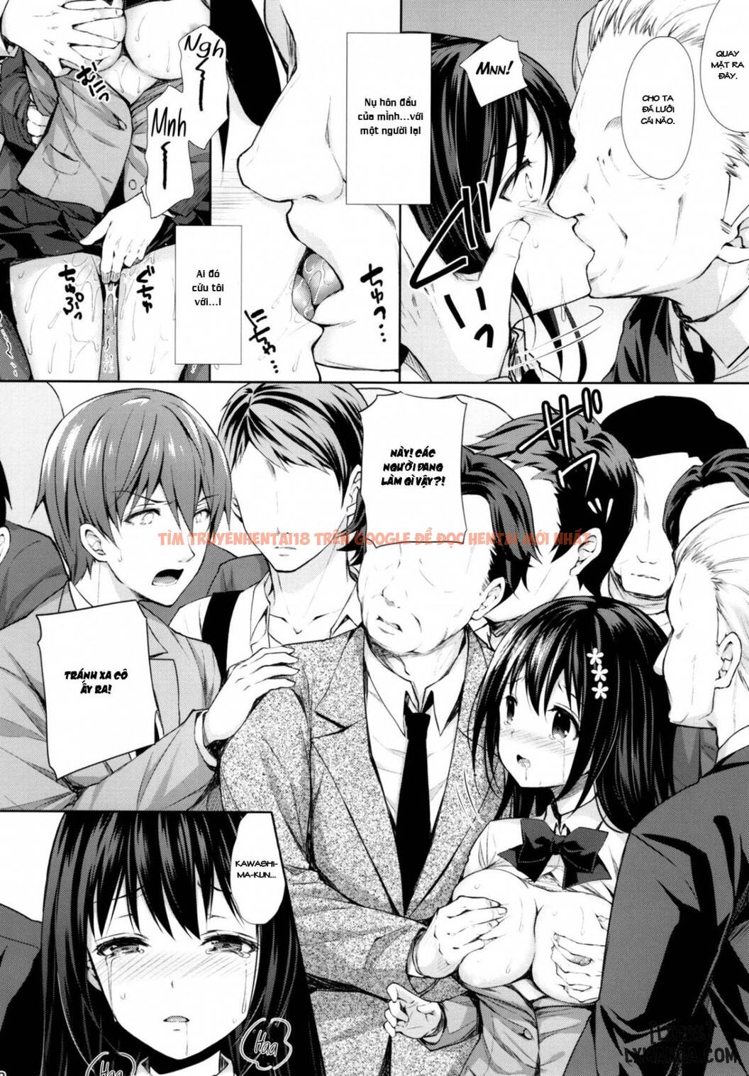 Trang truyện 16 trong truyện tranh Chijoku No Chikan Densha - Chapter 1 - www.truyentvn.net