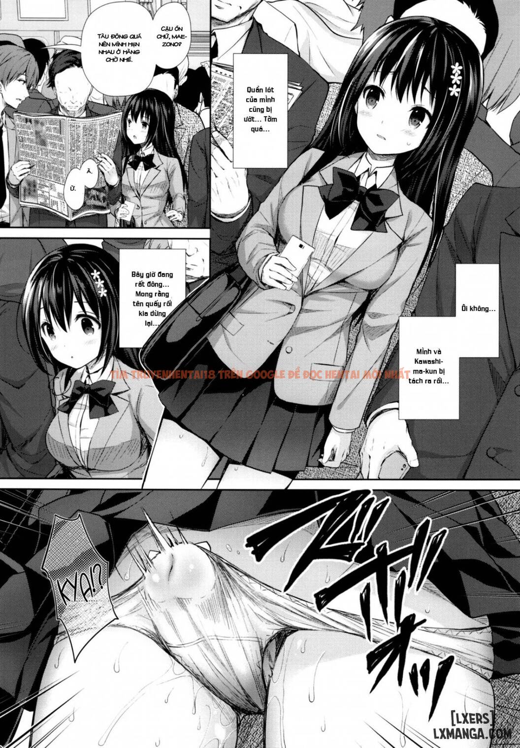 Trang truyện 8 trong truyện tranh Chijoku No Chikan Densha - Chapter 1 - www.truyentvn.net
