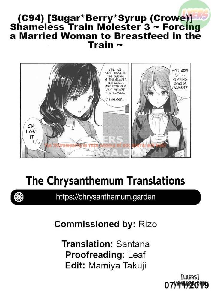 Trang truyện 26 trong truyện tranh Chijoku No Chikan Densha - Chapter 3 - www.truyentvn.net
