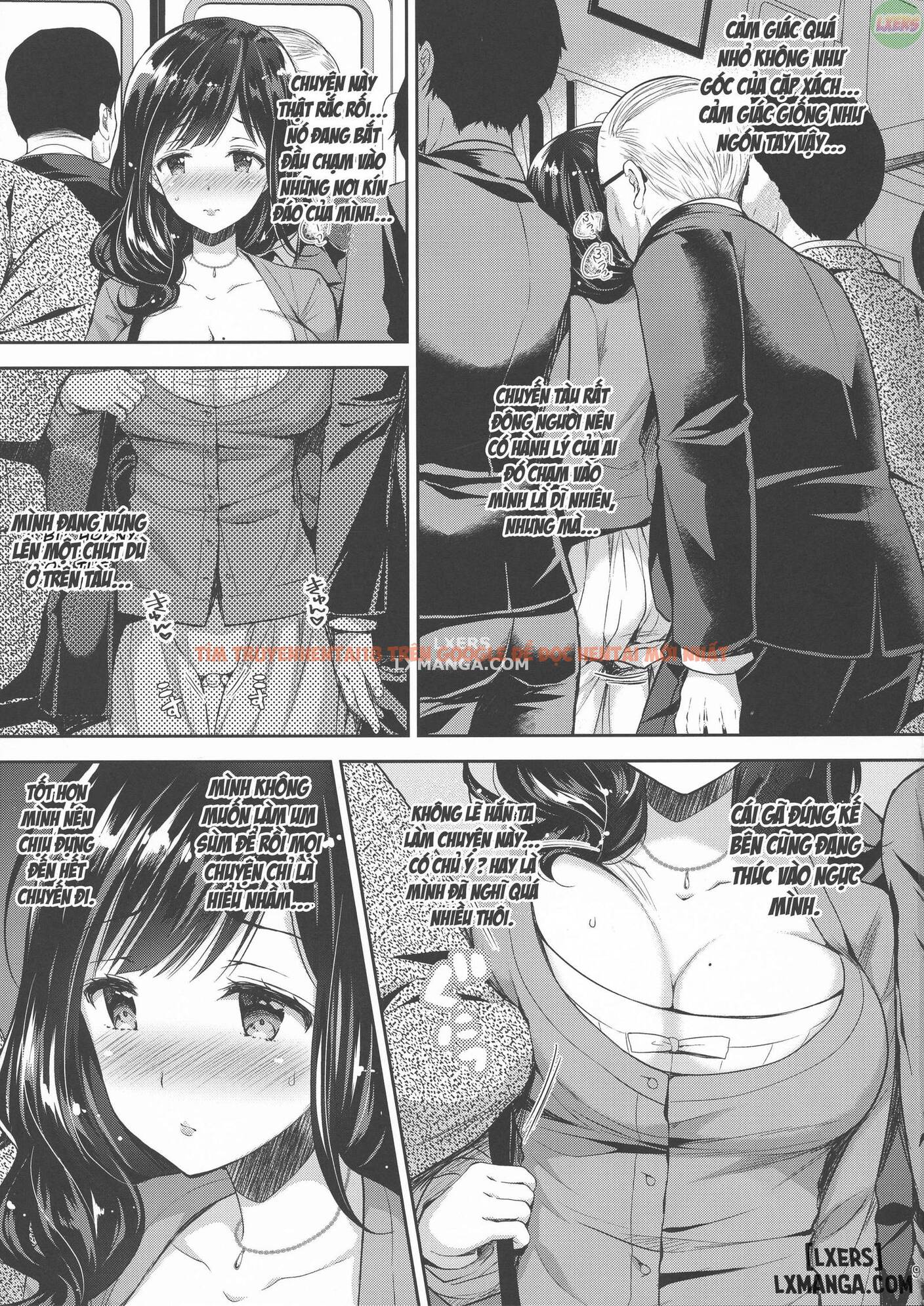 Trang truyện 8 trong truyện tranh Chijoku No Chikan Densha - Chapter 3 - www.truyentvn.net